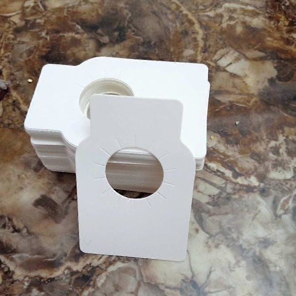 100 st Vin-Flasketiketter för Vinhyllor och Källare, Blanka Etiketter för Vinflaskor, 5,7 x 8,9 cm, Vita