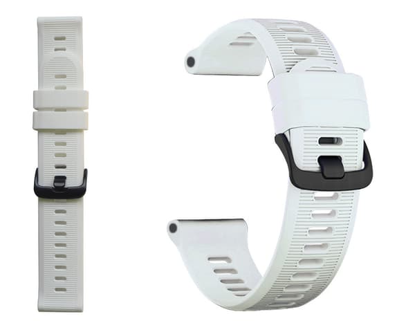 Silikonerem til Garmin Forerunner 945/935/955/Fenix 7 Hvid