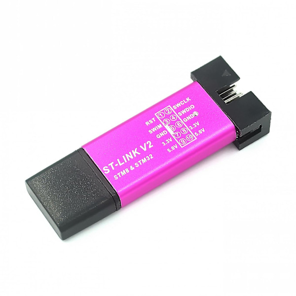 ST Link V2 Mini STM8 STM32 Simulaattori Lataus Ohjelmointi Kansi Kaapelin (Satunnainen Väri
