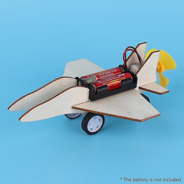 Kids Creative Diy Assembly Sähköliukumäki Lentokonemalli Tiede Kokeilu Lelu Opetuslelut Henkinen kehitys