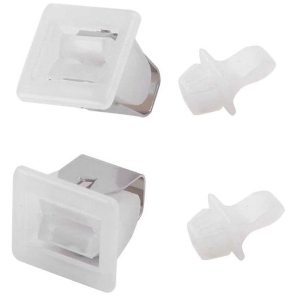 4 Stykker Egnet for 306436 279570 Tørketrommeldørlåssett, Egnet for Whirlpool Klesstørketrommel