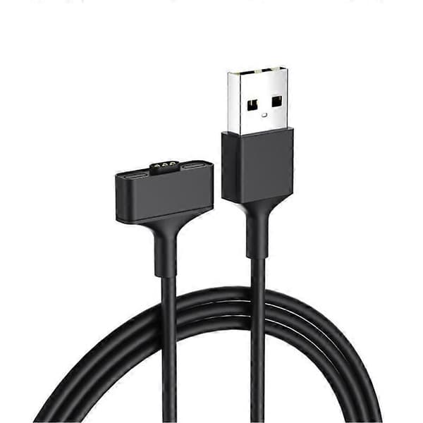 Til Fitbit Ionic Opladerkabel (Sort)