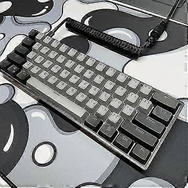 Kraken Keyboards Xxl Udvidet Gaming Musemåtte Tyk Skrivebordsmåtte (stealth)