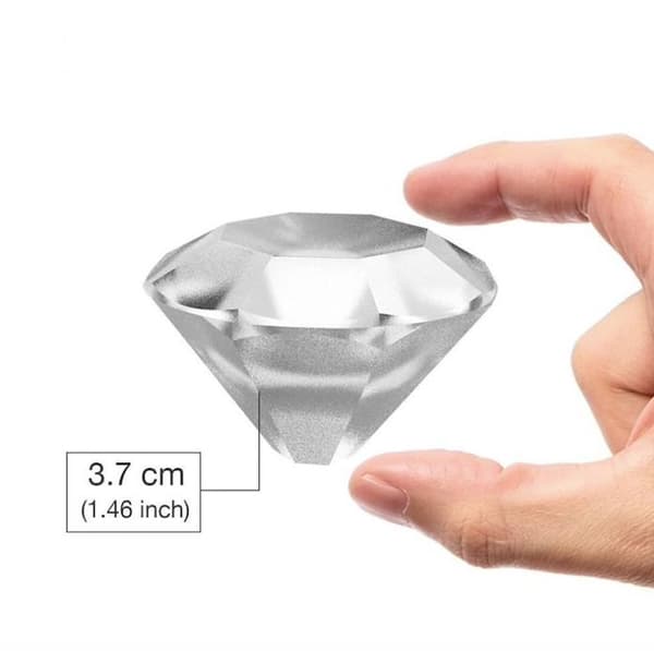 Is/Chokolade/Geléform - diamanter - Isform