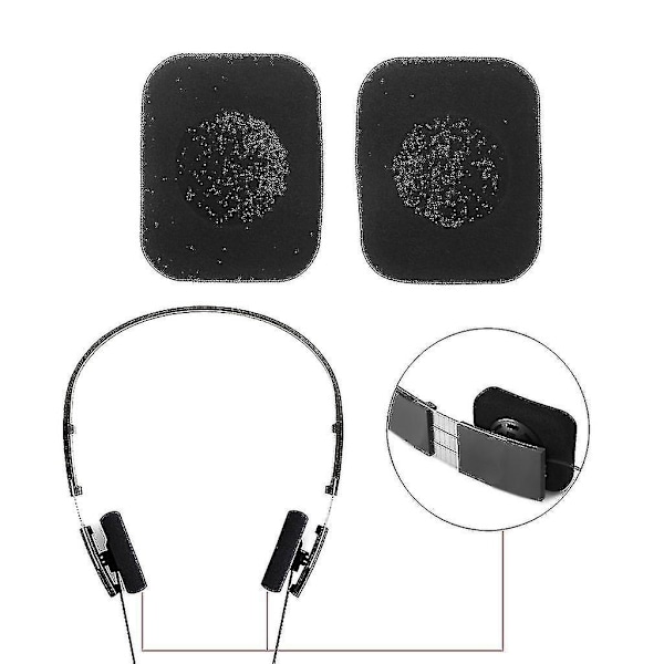 Bang & Olufsen Form 2 -kuulokkeiden korvapehmusteet - Helppo asentaa, paksummat pehmusteet