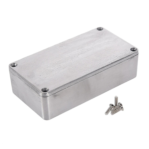Aluminium Elektronik Projekt Box Case Enclosure Instrument Vattentät, Standard 1590b 112x60x31mm