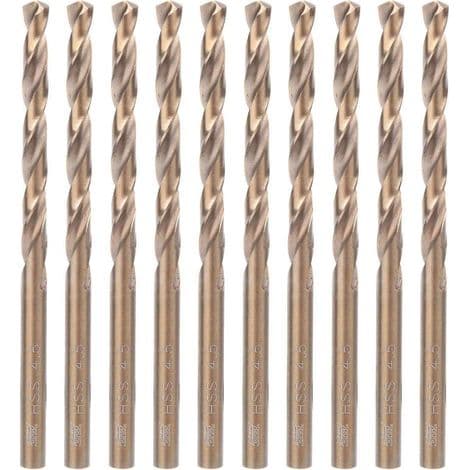 10 stk. højhastighedsstål spiralbor HSS boreværktøj til rustfrit stål, jernplade, træ (1,5 mm)