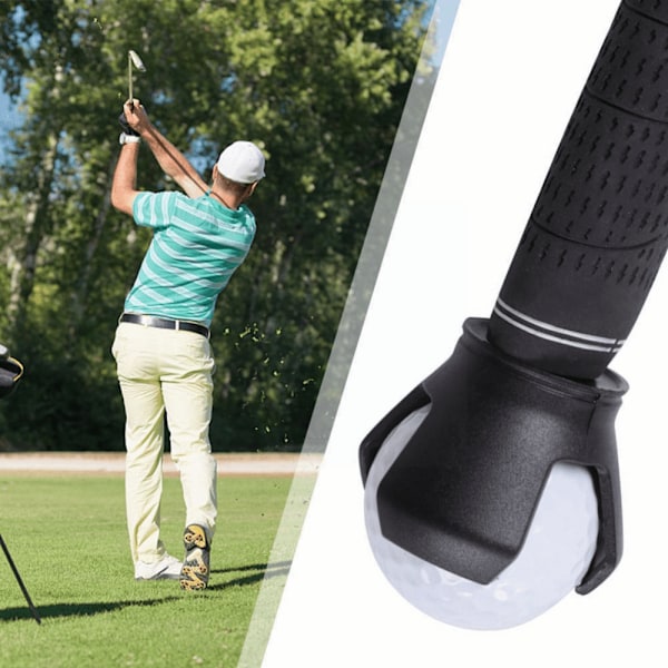 Golfbollplockare - Säker klämma, enkelt upplockning, hållbar design - Perfekt för träning och övning