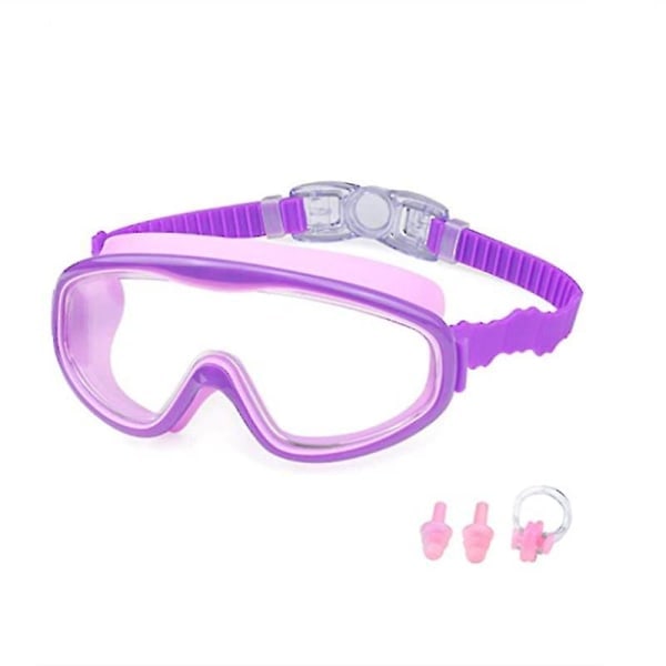 Swimming goggles for children 4-15 years, anti-fog, UV protection, farsighted