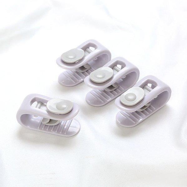 Häftstift för täcken (8-pack) Lila