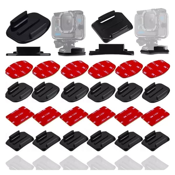 Holder Adapter Quick Release Stickers 3M Tape Tilbehørssæt til GoPro DJI