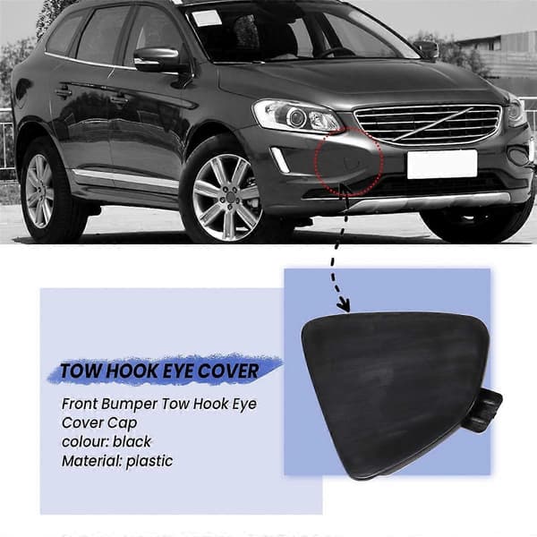 Frontfanger Slepekrok Øyedeksel for XC60 2014-2017 31323767 39821562