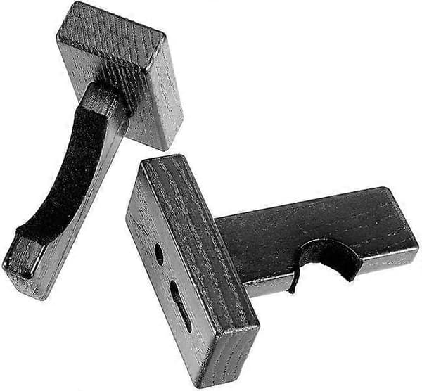 4 Pakk Baseballkølle Utstillingskasse Holder, Solid Tre Rack Braketter Baseballkølle