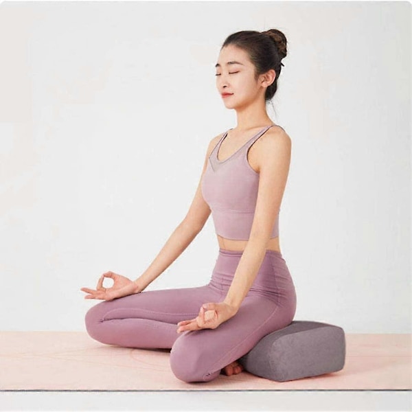 Yoga Bolster Kudde för Meditation och Stöd - Rektangulär Yoga Kudde - Yoga Tillbehör Från Machi 12