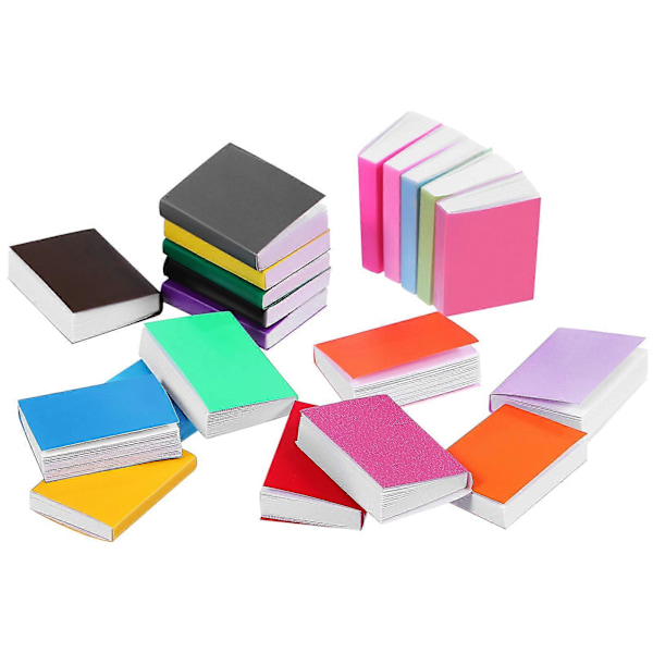 20 Pcs Mini Books Dollhouse Miniature Books Doll House Miniatures Mini Books For Dollhouse Decoration