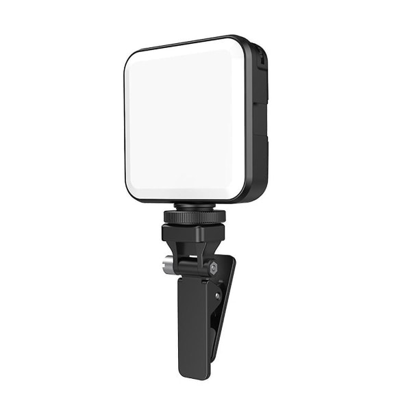 Fl02 Minikameran täyttövalo Led Live Selfie -valo Matkapuhelimen tietokoneen täyttövalo Videokonferenssi Himmentävä täyttövalo