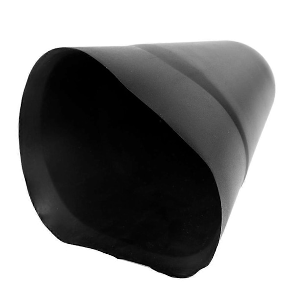Sort PVC Universal Kajak Kano Oppustelig Båd Dinghy Flodflåde 45 Graders Kollisionshovedbeskytter - Forebyg Stød