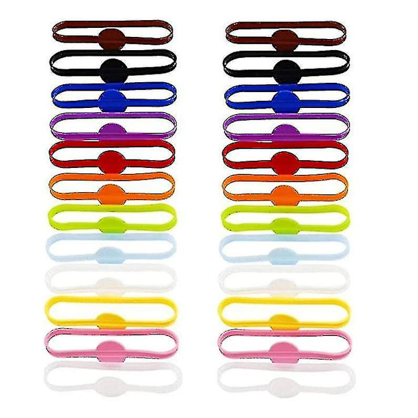 24 st Silikon Vin Glas Identifier Glas Identifier-YGWL