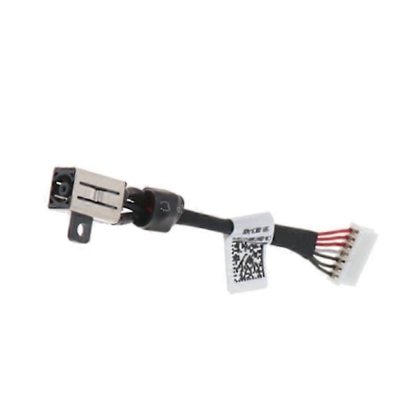 1 stk. DC Strømstik Opladningsport Socket til XPS 15 9550 9560 Computer Tilslutning og Konnektor Sort