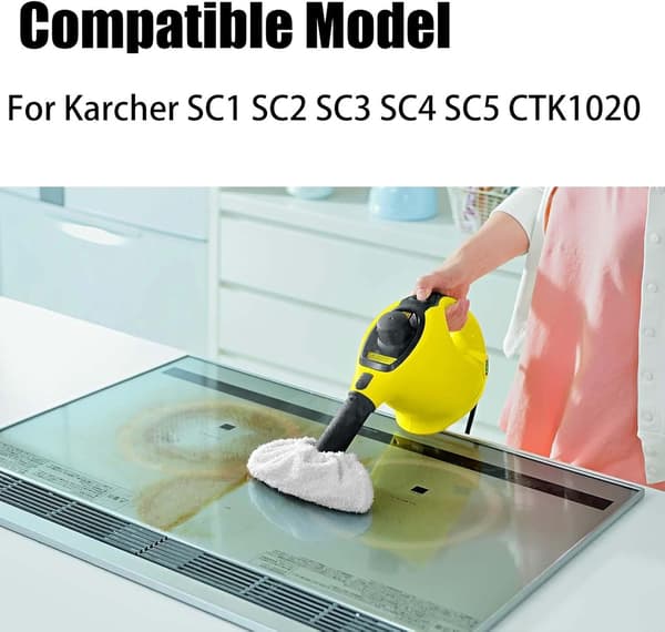 Børstehoved Børstedyse til Karcher SC1 SC2 SC3 SC4 SC5 CTK1020 Damprenser