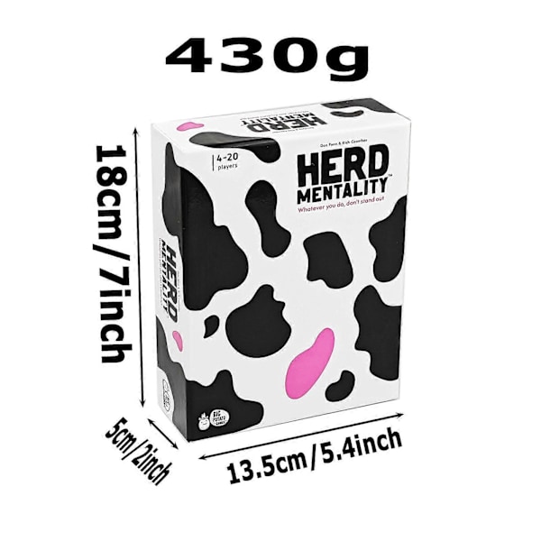 Herd Mentality Ko Casual Party Spelkort