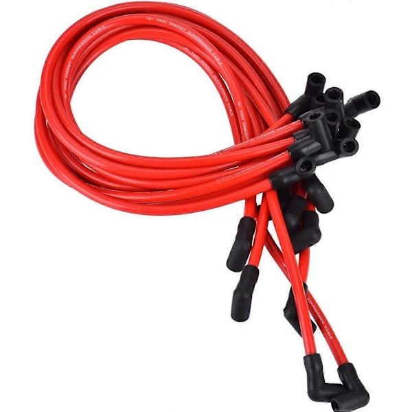 10.5 MM Tändkabelset, SP10-390-1010 Högpresterande Tändkabel för AM General HEI BBC 35