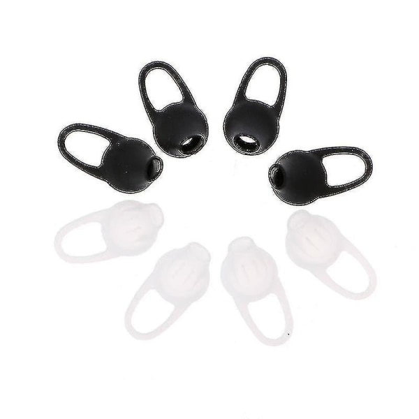 4 par bløde silikone in-ear Bluetooth-kompatible covers ørepropper puder