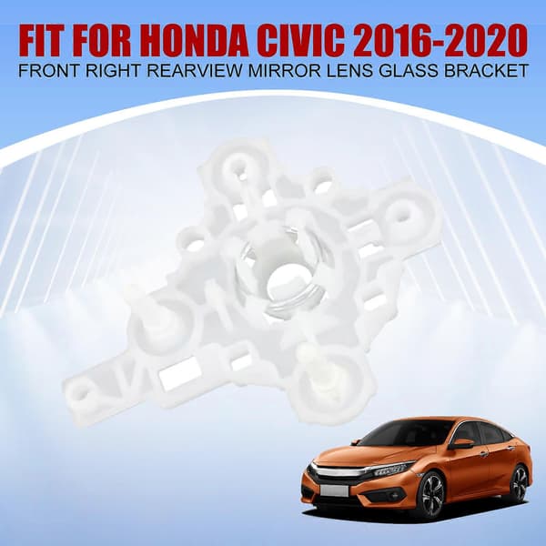 Höger Fram Sidospegel Glas Lins Fäste För Honda Civic 2016-2020 2017 js