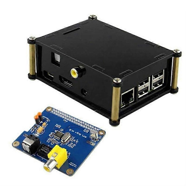 HIFI DiGi+ Digitalt Lydkort I2S SPDIF Optisk Fiber RCA