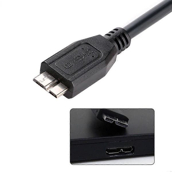 Højhastigheds USB 3.0 til USB 3.0 Kabel Ekstern Harddisk HDD 0.3-5M 12