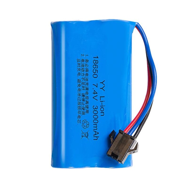 18650 Lithium Battery 7.4v Double Xh2.54 Connector 2000mah Toy Remote Control Electric Water Bomb Rechargeable Charger