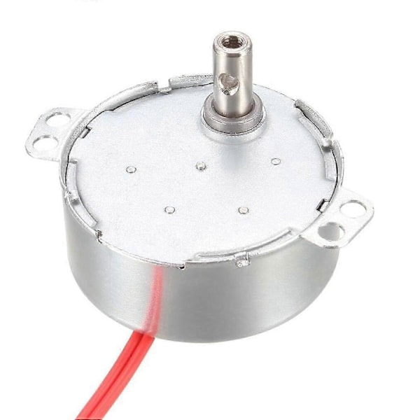 50-60Hz Skivspel Synkron Synkronmotor AC 12V CCW 4W 5-6RPM NY 12