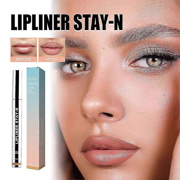 3 stk Leppestift Liner Peel Off Leppestift Tattoo Leppestift Flekk Langvarig Holdbar Sminke Nærende