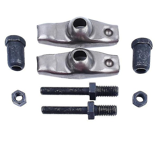 Generator Motorventil Push Rod Kompatibel Honda Gx340 Gx390 188f 5kw Med Guide Plade Vippearms Pivot Med Møtrikker