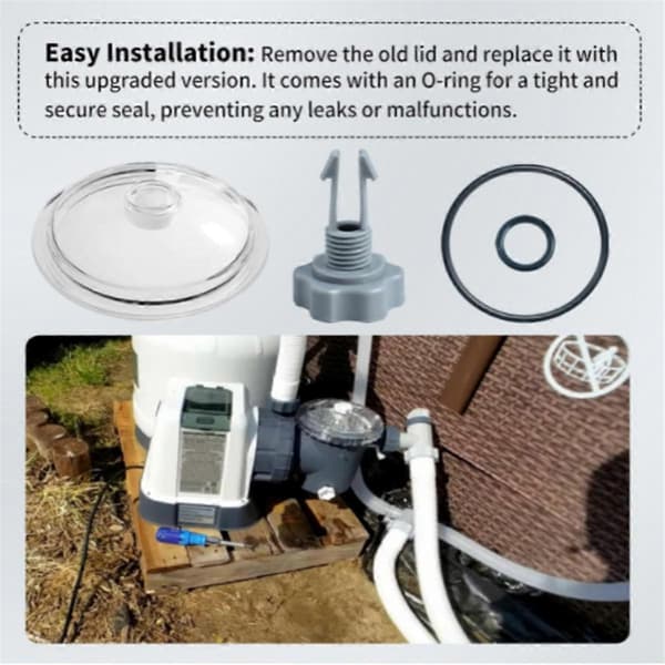 Til Intex SF80110-1 Pool Bladfælde Dæksel