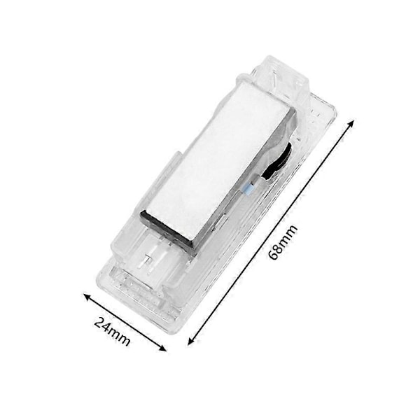 2 kpl/setti Auton oven tervetulovalo LED E53 E70 F15 G05 X5 logolle HD-projektori Varjolamppu Logo Auton ulkotarvikkeet