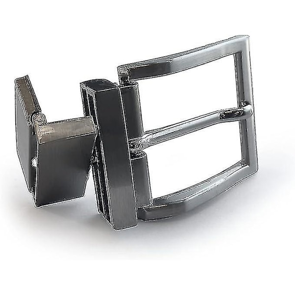 2 stk Vendbart Beltespenne - Erstatningspenne - 35 mm - Avtakbart - Roterende Spenne - 3,5 Cm - Reserve - Vendbart Spenne