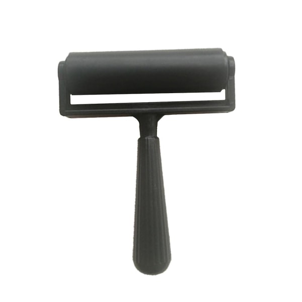 10 cm utskriftsverktøy for gummirullehåndverk (svart)