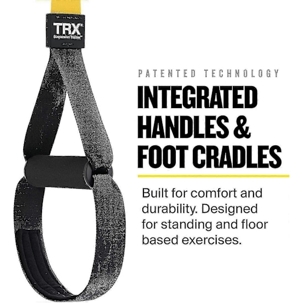 Trx All-in-one Suspension Trainer - Hemmagymssystem För Erfarna Gym-Entusiaster, Inkluderar Trx Training Club-Åtkomst