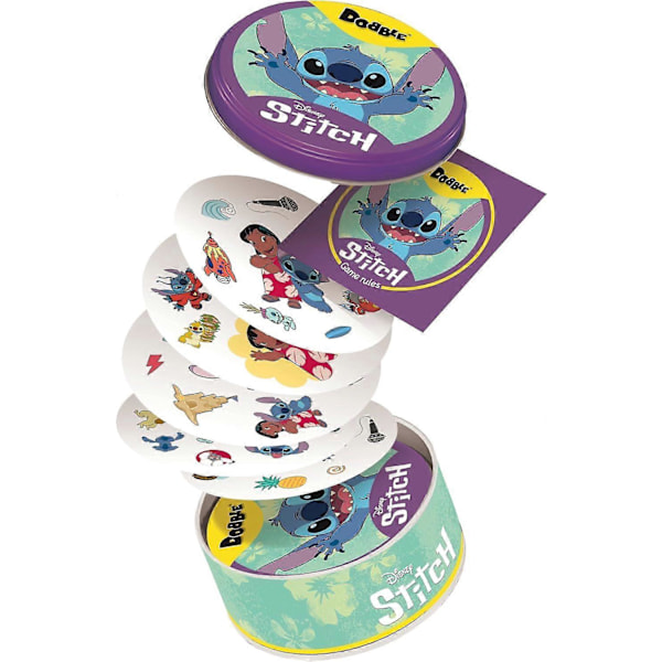 Dobble Lilo og Stitch Familie Kortspil
