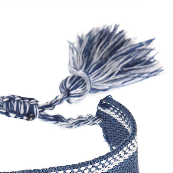 Smile flätat armband, justerbart