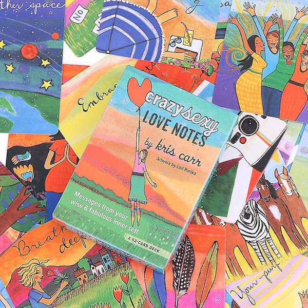 Crazy Sexy Love Notes Oracle Card Tarot Party Prophecy Divination Board Game Shytmv Puslespil til at styrke venskabet