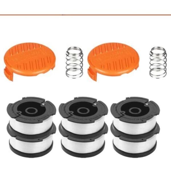 BLACK+DECKER AF-100-3ZP erstatningsspole for gressklipper, spole, sett 6+2+2