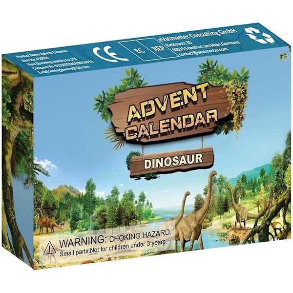 24 kpl 2021 joulukalenteri Countdown Advent Calendar Blind Box, joulu dinosaurukset Advent Calendar joululelu lapsille