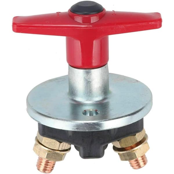 200 Amp Fastnøgle Batteriisolator, Afbryder, 12V/24V Kraftig Elektrisk Afbryder