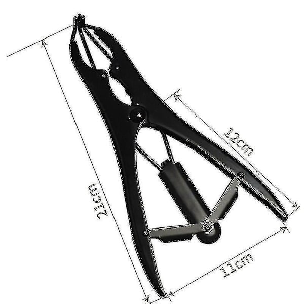 Gris Lamm Kastrerings Tång Svans Dockning Klämma Blodlös Kastrering Forceps Gård Boskap1 Pcs Svart LÅNG