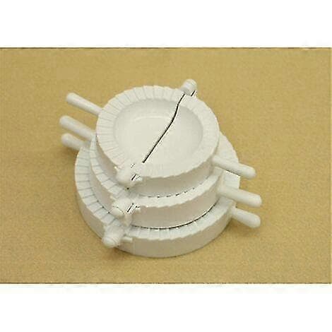 Moule Chausson Og Pte 3 Deler Ravioli Kakeform, Deigformer Dumpling Maker For Deigform Og Deigtrykk Dumpling Pie Maker Wra