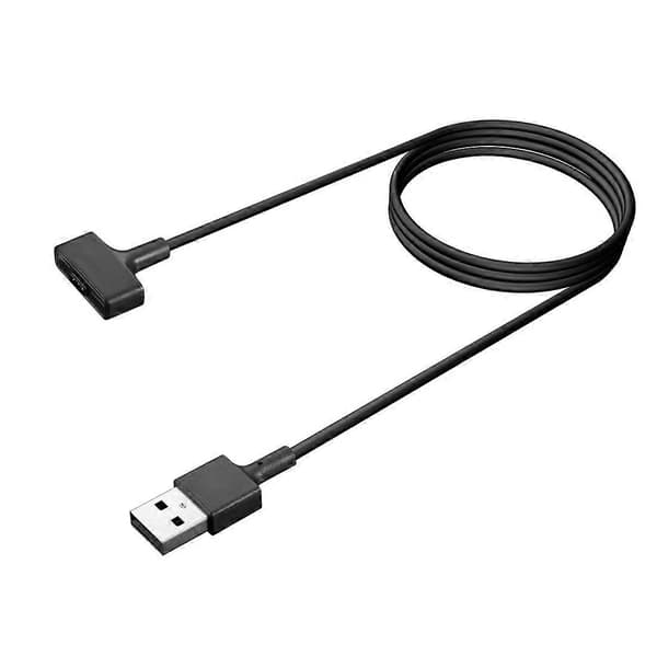 Til Fitbit Ionic Opladerkabel (Sort)