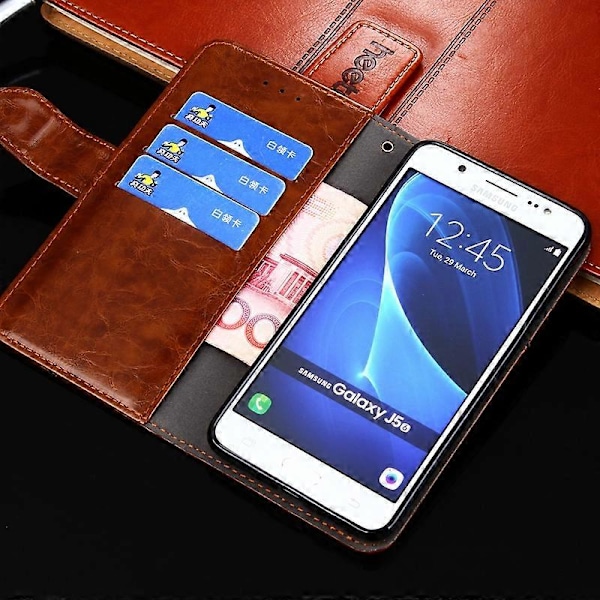 Nokia 8.1 Plus / X71 Geometrinen Tikkaus Vaakasuora Käännettävä TPU + PU Nahkakotelo Pidikkeellä, Korttipaikoilla ja Lompakolla