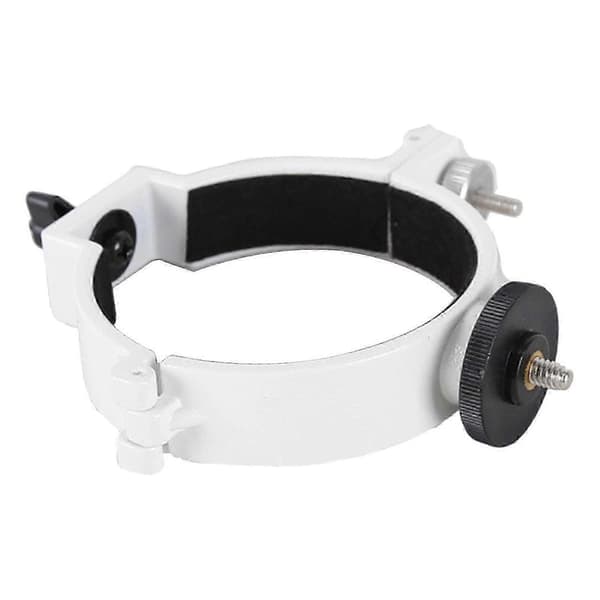 2 stk. Teleskoprør Monteringsringer Solid Hvite Reservedeler Metall for 80DX 2025